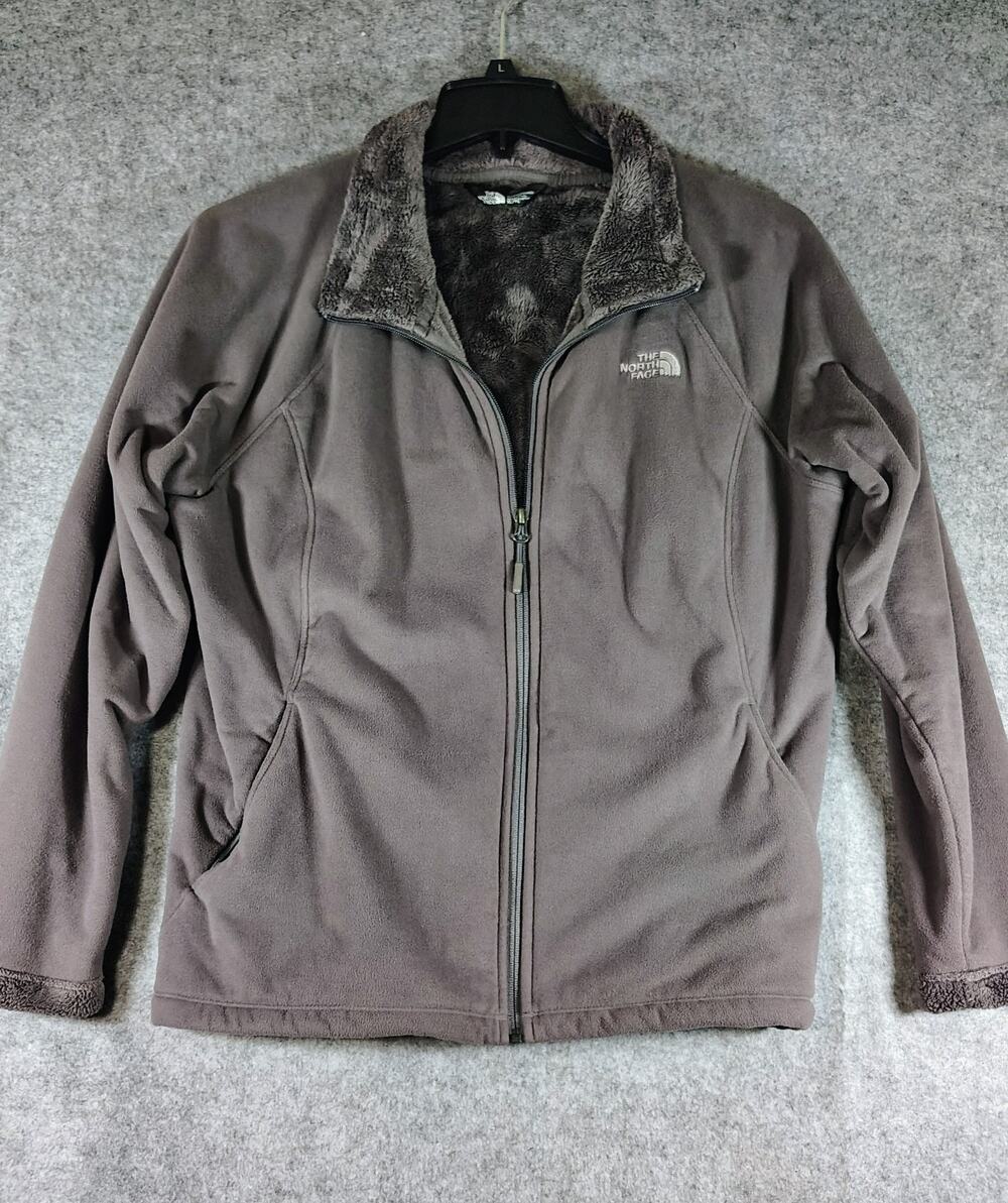 The North Face Full-zip Fleece Jacket High Plush Faux Fur Shearling Collar/Wrist